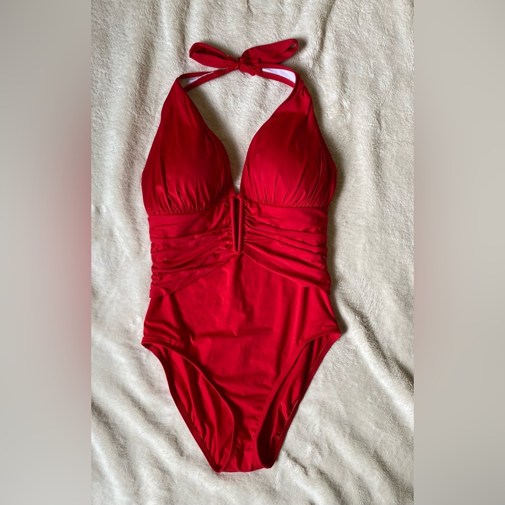 Bleu Rod Beattie One Piece Swimsuit Size 12